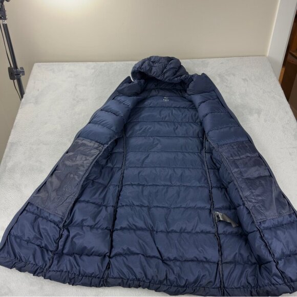 Uniqlo Women's Navy Blue Down Puffer Coat Size Medium - Picture 3 of 16